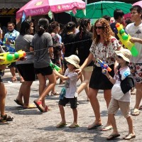 Fête de Songkran à Bangkok 1